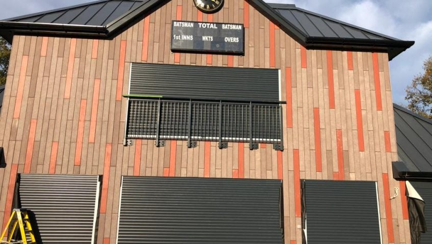 security shutters for sports centres