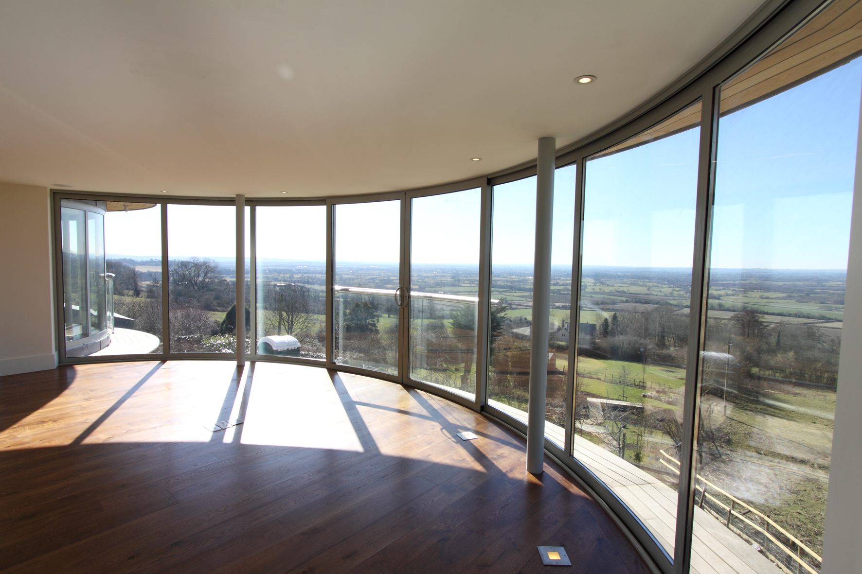 Curved glass doors Curved glass doors
